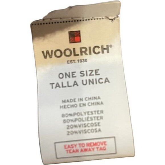 Woolrich Gray Leopard Print Fringe Poncho Wrap Scarf Cardigan Blanket - Picture 2 of 4